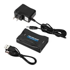 Высококлассные преобразователи видео и аудио с кабелем постоянного тока 1080P HDMI-совместимый штекер SCART для бытовых компьютерных аксессуаров