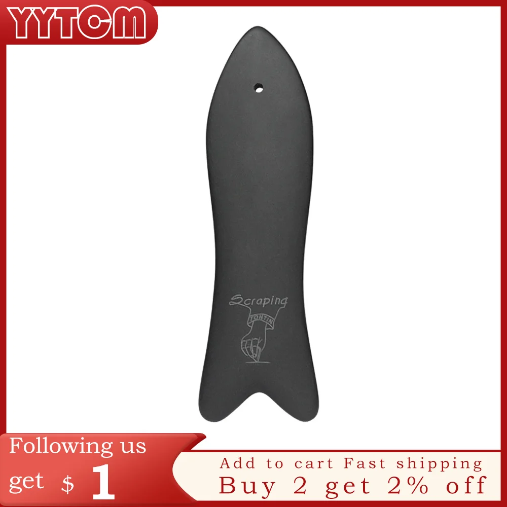 

Tontin Bian Stone Needle Fish shape Dredge meridians hua sha face stone gua sha marbel gua sha tools stone set