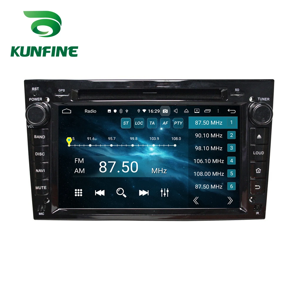 Android 9 0 Восьмиядерный 4 Гб ОЗУ 64 ПЗУ автомобильный DVD GPS мультимедийный плеер