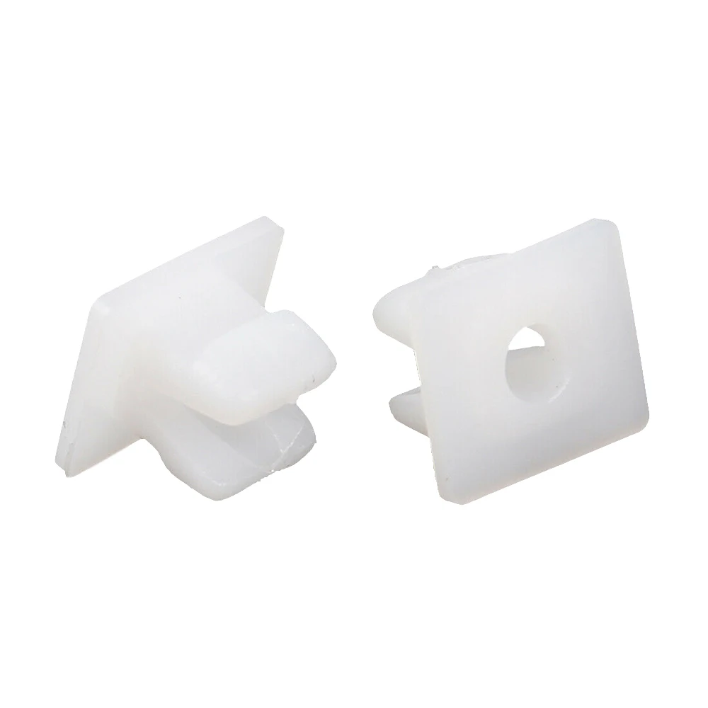 20 шт. пластиковые заклепки белые зажимы для бампера крыла Toyota 90189 06193|Клипсы и