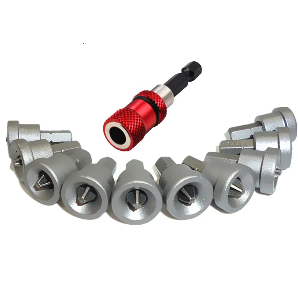

Drywall Bit Holder With 10 Bits Plasterboard Cordless Screwdriver 1/4\\\\\\\" Hex