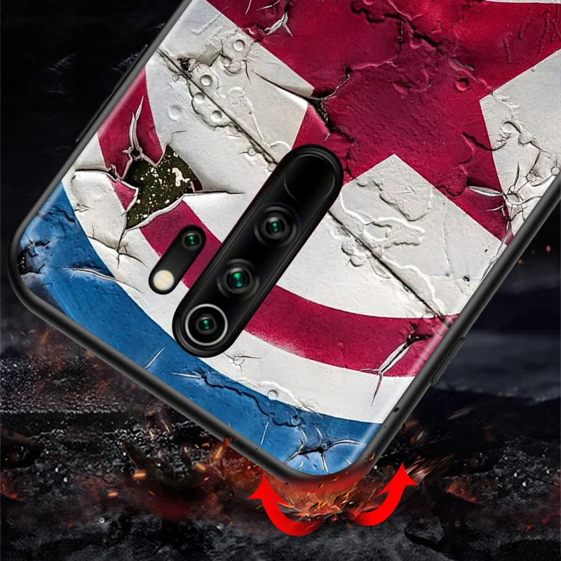 

Marvel The Falcon and the Winter Soldier For Xiaomi Redmi 9A 9C 9 Prime GO 8A 7A 6A 5A 4X S2 Pro Plus TPU Silicone Phone Case
