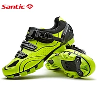 santic mens bicycle shoes mtb mountain bike locking shoes road bike sneaker accessories breathable self locking shoes