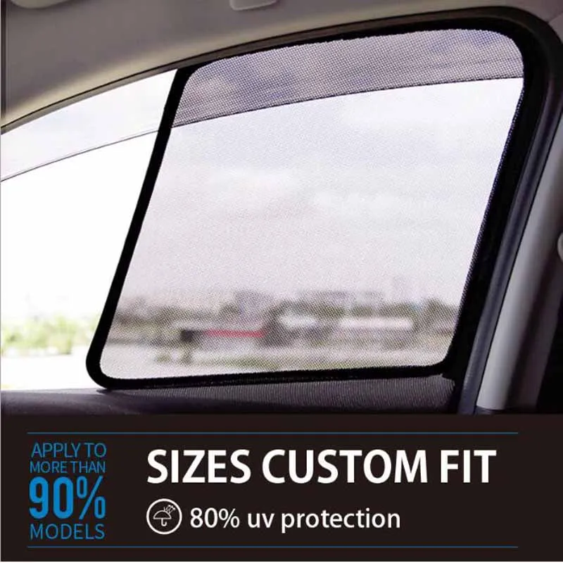 

Car Magnetic Special Curtain Window Sun Shades Mesh Shade Blind Original Custom For Toyota RAV4 Prius BB NCP20/21