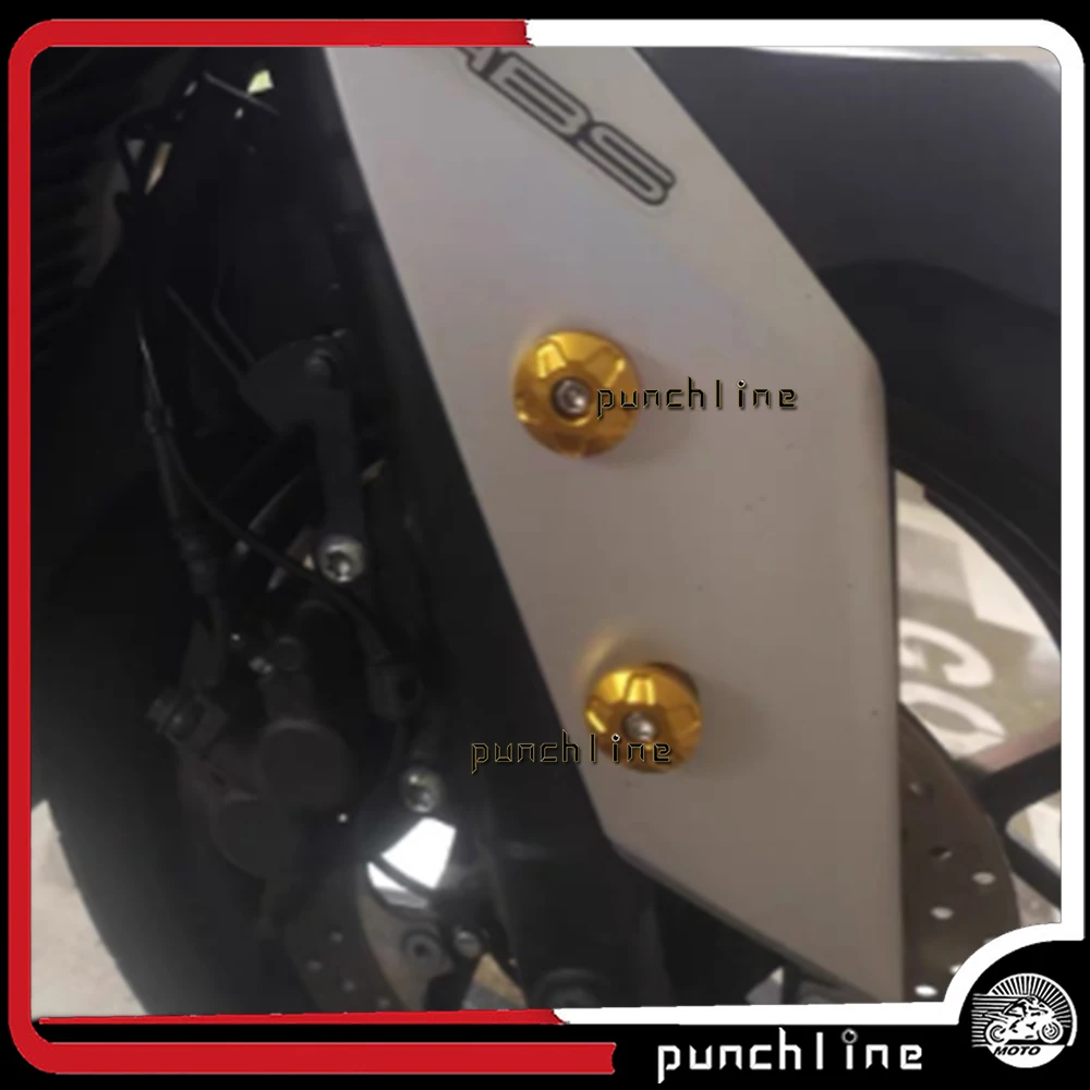 Для YAMAHA NVX 155 NVX155 FORCE MT 07 FZ 09 металлический трассировщик переднее крыло Рамка