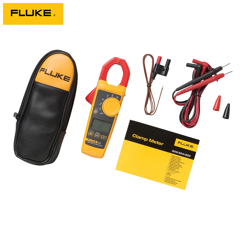 Фото Оригинальный Fluke 323/324/325 цифровой истинный RMS AC DC Высокоточный клещи F323 F324 Оригинальный Fluke 323/324/325 цифровой истинный RMS AC DC Высокоточный клещи F323 F324
