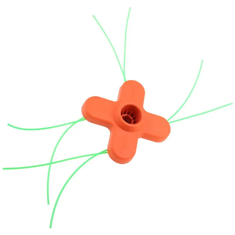 

Universal Grass Trimmer Head with 4 Cutting Lines String Brush Cutter Lawn Mower 77UD