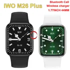 Смарт-часы IWO M26 Plus, 1,77 дюйма, Bluetooth, беспроводное зарядное устройство, пульсометр, PK HW22 Pro IWO15 W56
