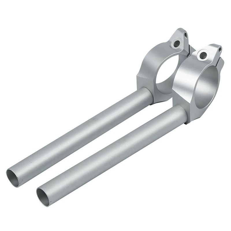 

Clip on Handle Bars HandleBars Fit for YAMAHA YZF-R6 YZFR6 YZF R6 2006-2016 Silver