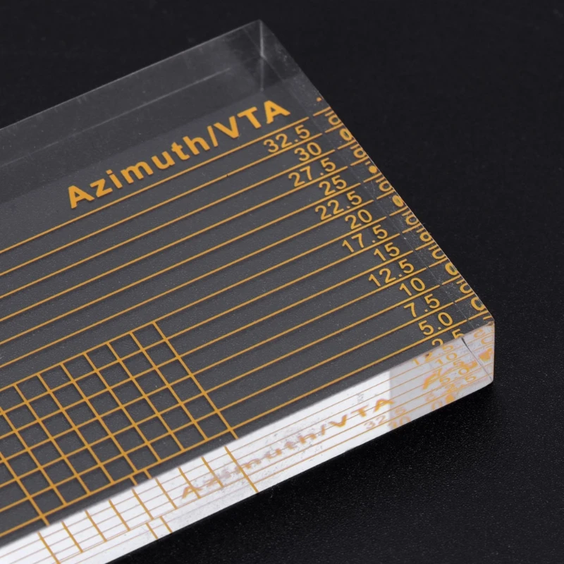 2020 Новый LP Виниловый проигрыватель измерительный Phono тонарм VTA/картридж Azimuth