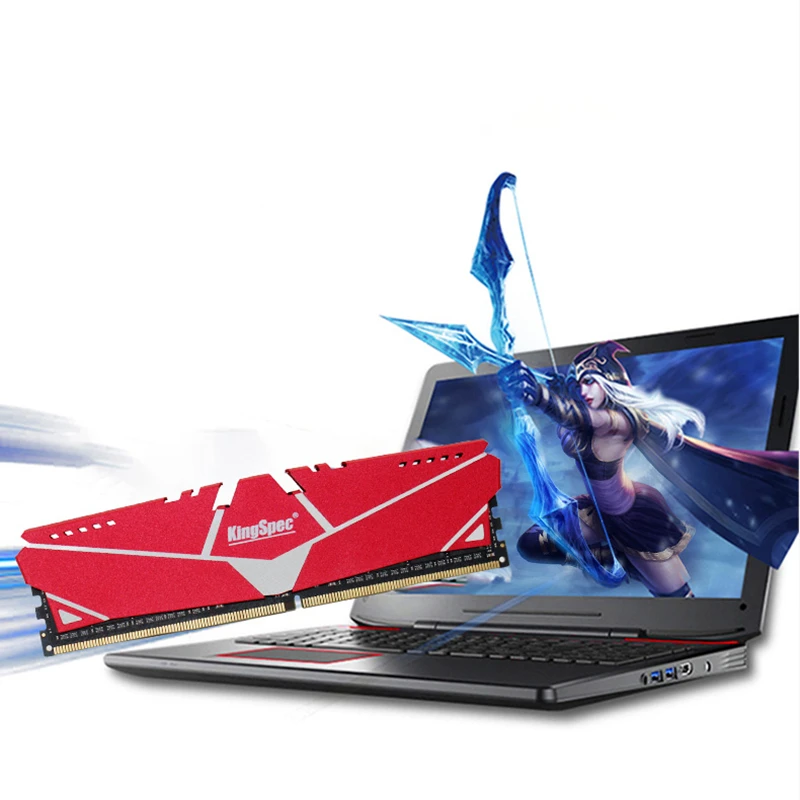 Оперативная память KingSpec Dimm 16 Гб ddr4 3000 МГц излучение ОЗУ 4 ГБ 8 2666 1 2 в для настольных