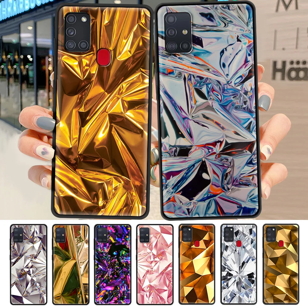 

Crystal Diamond Case For Samsung Galaxy A51 A71 A21s A31 A32 5G A41 A11 M31 M51 M31s A91 A81 A12 A01 Phone Cover Funda Cas