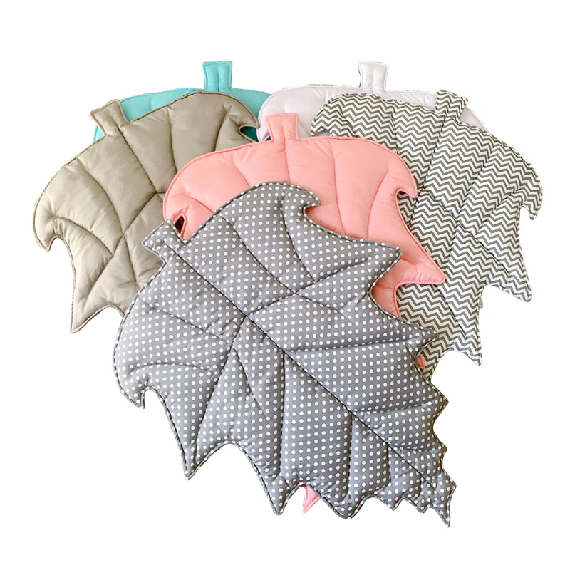 

Foldable Leaf Baby Play Mat Nordic Children Mat Baby Climbing Pad Kids Rug Baby Mats Baby Room Decoration Accessories Home Decor