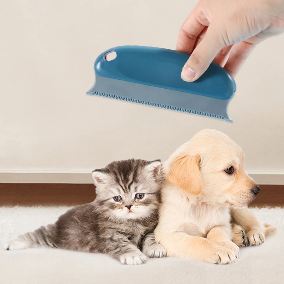 Щетка для удаления шерсти домашних животных роликовая ворса собак кошек одежда