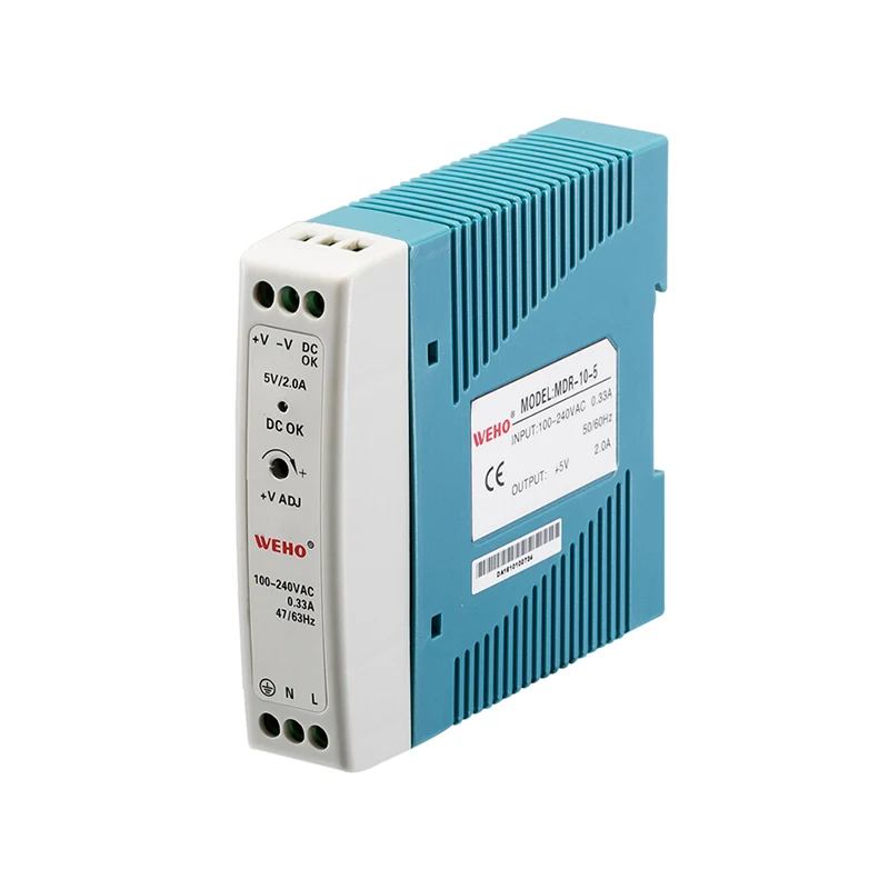 Импульсный источник питания MDR-10-5 10 Вт | 5 в | 85-В переменного тока/-В постоянного тока