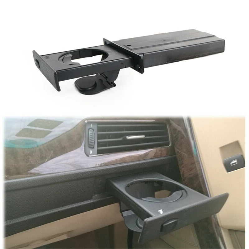 

AP68-Car Right Passenger Dashboard Cup Holder Assembly for BMW E60 E61 51459125626