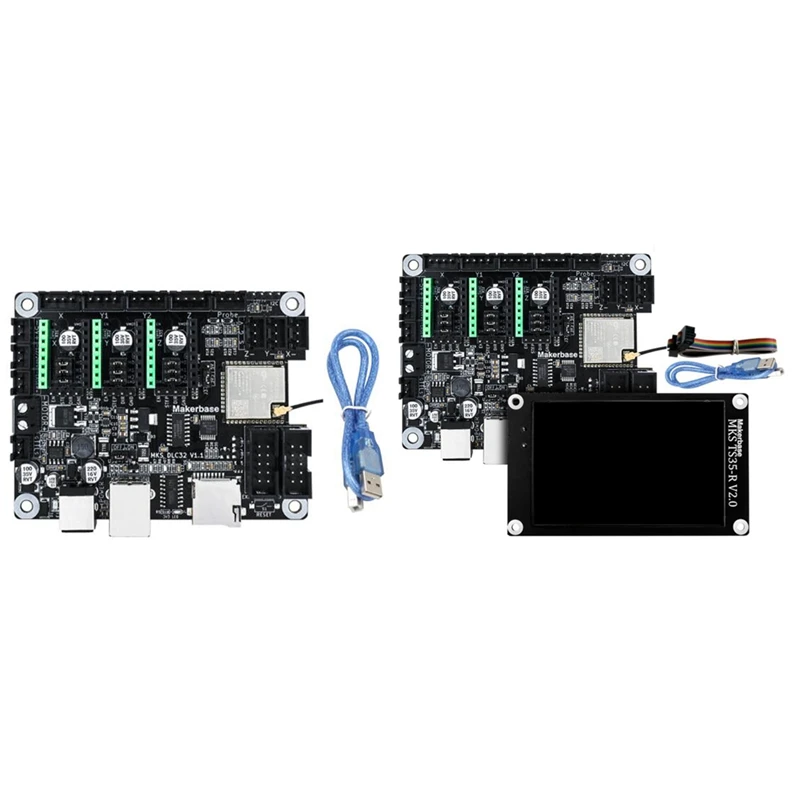 

Suitable for Makerbase MKS DLC32 Offline Controller 32-Bit ESP32 WIFI GRBL TFT Engraving Machine Press Screen