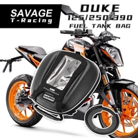 fuel tank bag luggage for duke rc 125 200 250 390 adv motorcycle accessories tanklock multifunction waterproof phone racing bags