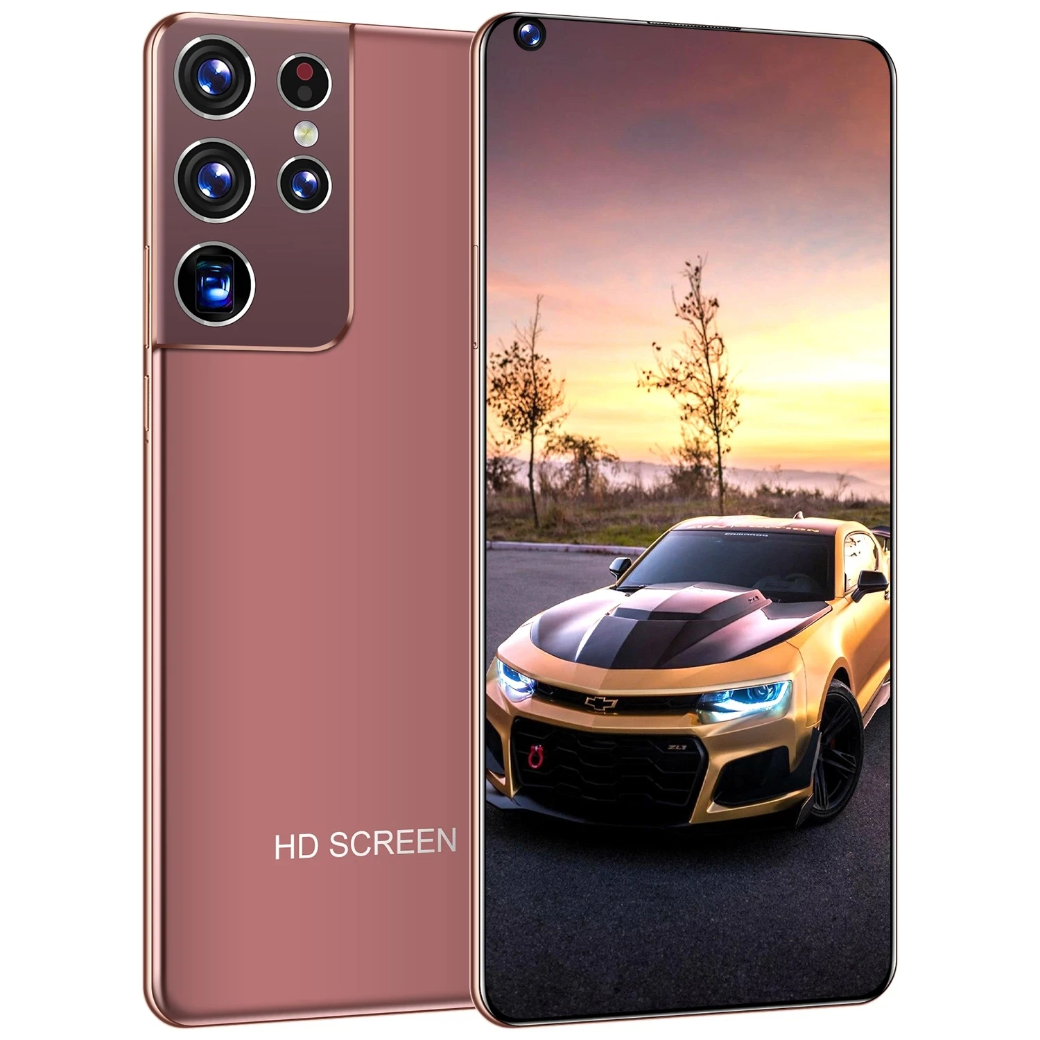 

S21 Ultra Mobile Phone, Global Version, 12 + 7.3GB HD Screen, 512 Inch, 24M + 48MP, Dual SIM, Face Unlock, Fingerprint Recogniti