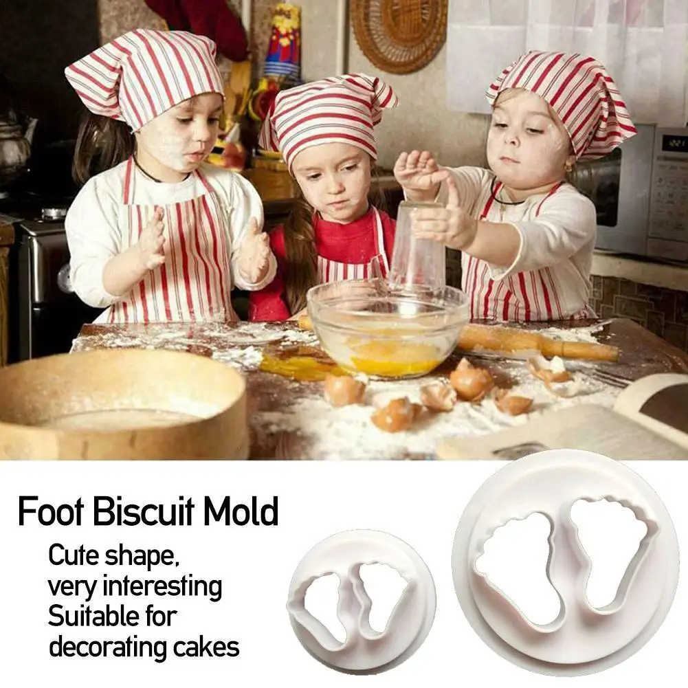 

Foot Metal Cookie Cutter Biscuit Pastry Fondant Cutter Chocolate Decorating Baking Cake Moulds Mold Jelly Candy X6L2