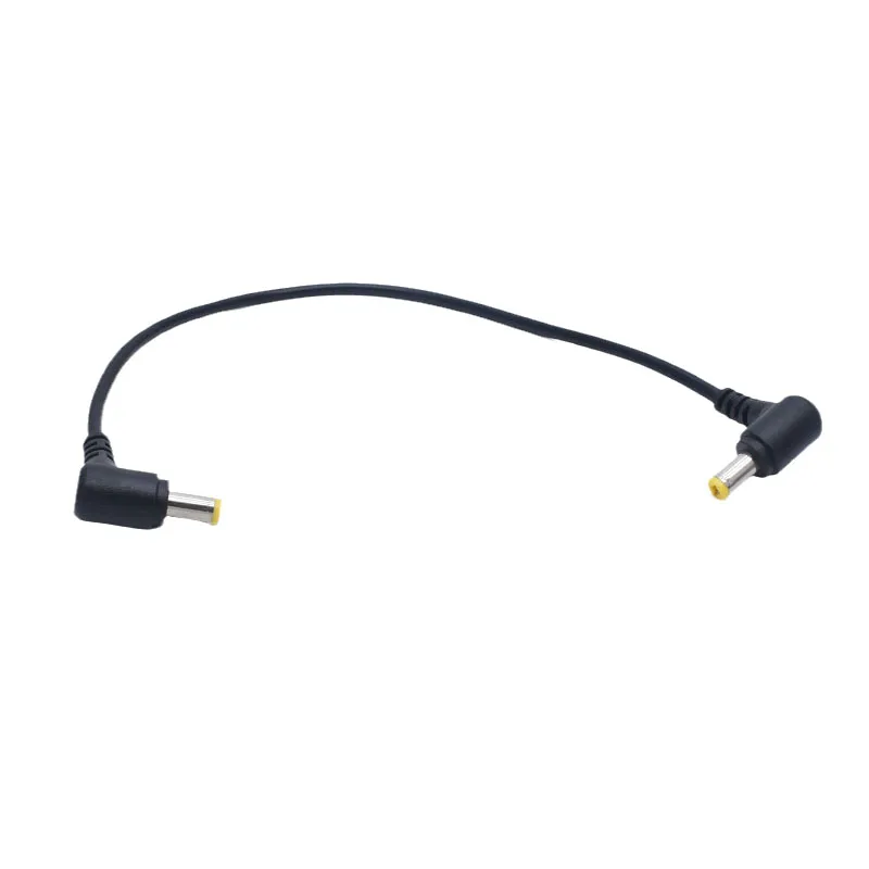 DC двойной изгиб Мужской Соединительный шнур питания 90 градусов L головка