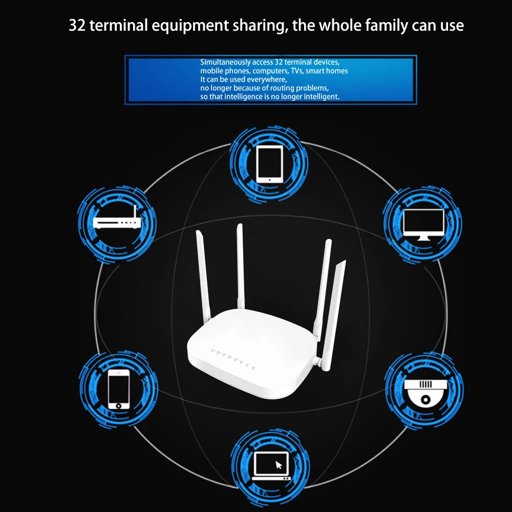 Wi Fi роутер X11 4G LTE 300 Мбит/с 4 внешних антенны 2 ГГц|3G/4G роутеры| |