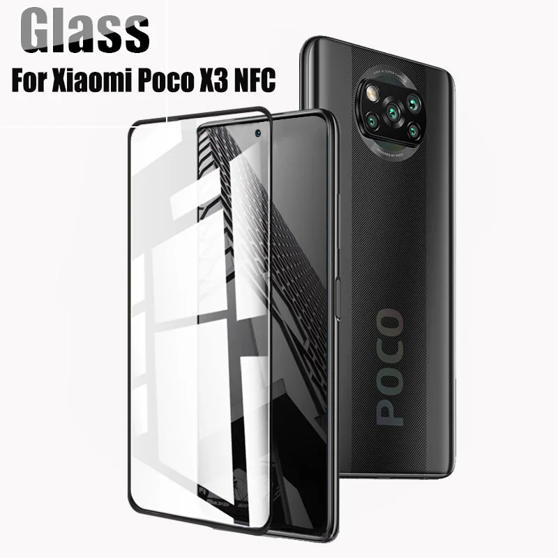 

Стекло NFC для Xiaomi Poco X3, закаленное стекло для Poco X3, 3D защитная пленка на весь экран для Poco M2 F2 Pro X2 X3, стекло для объектива