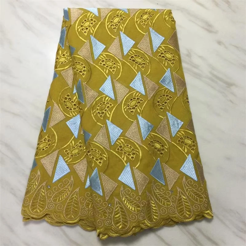 

PLC51 Good quality embroidered Swiss voile lace fabric,new pattern African cotton lace for party dress!