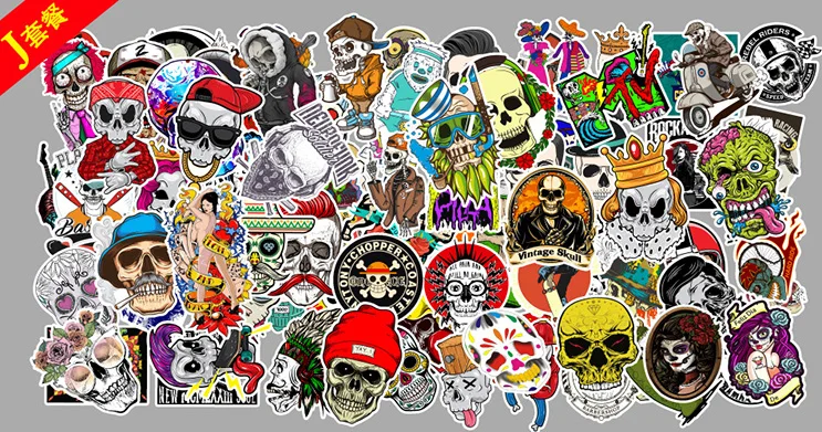 100 шт стикер s DIY Наклейка для скрапбукинга набор Водонепроницаемый Граффити стикер для багажа винтажный стикер для канцелярских товаров
