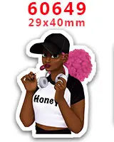 10 шт. для девочек черного цвета Magic смолы) с плоским дном волос луки плоское