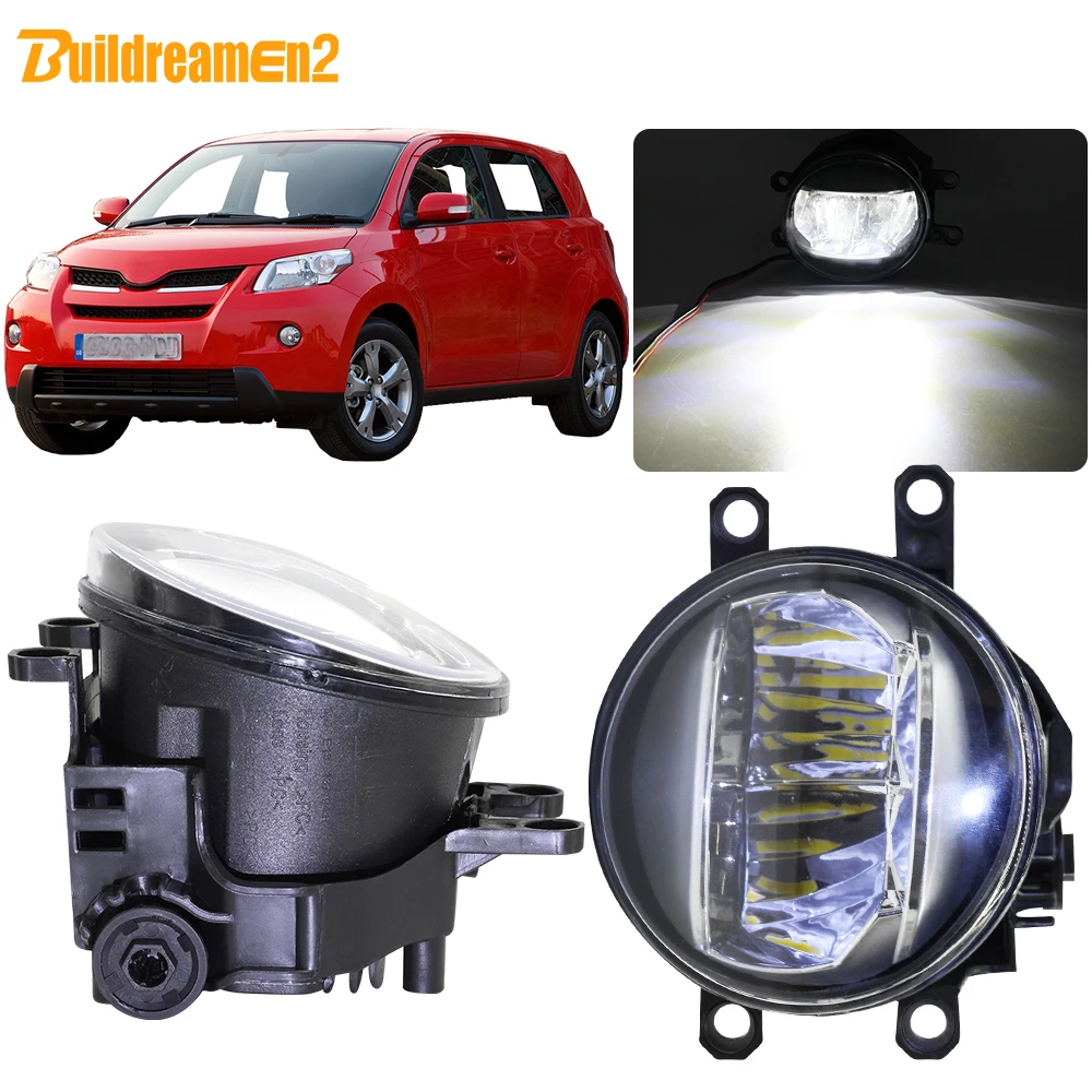 Buildreamen2 для Toyota Urban Cruiser 2009-2014 автомобилей спереди + левый туман светильник 4000LM