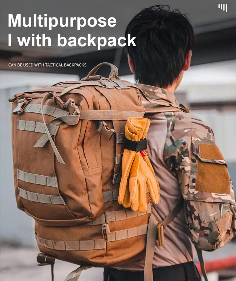 

Outdoor Gloves Climbing Rope Storage Buckle Travel Buckles Multi purpose glove clasp outdoor tactical glove climbing rope storag