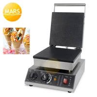 commercial stroopwafel waffle cone maker syrup waffle custom plate cone baker machine electric non stick ice cream cone maker