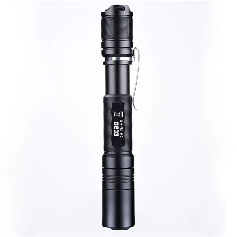 Fi фонарь EC20 XPL HD 550lm 145 м Мини карманный светильник наружный рабочий AA EDC
