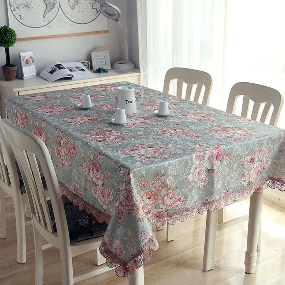 Скатерть Meijuner европейская роскошная ткань скатерть модный кружевной цветок для
