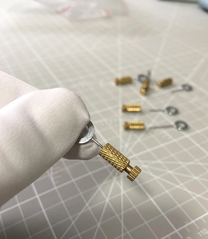 

DIY leather craft hand sewing position located hand tool 1set