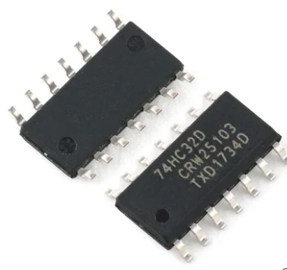 

NXP - 74HC32D - IC, 74HC CMOS, SMD, 74HC32, SOIC14