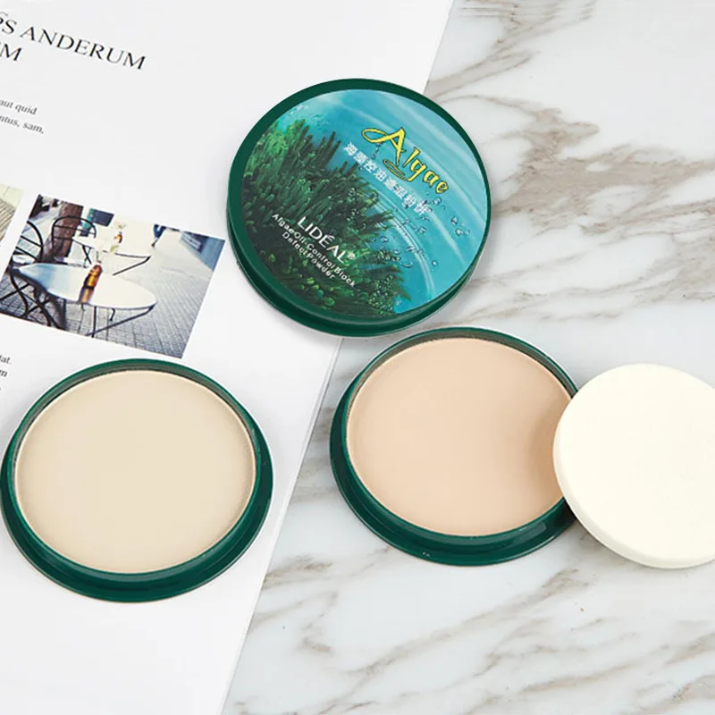 Тональный крем для лица с водорослями 3 цвета контроль жирности кожи придания