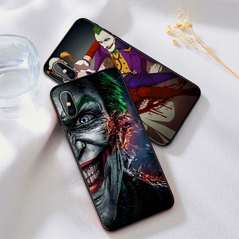 В стиле Джокер для мобильных телефонов samsung A5 6 7 A8 A9 10 A10 A20 30 A40 A50 A60 70 M40 Мягкий