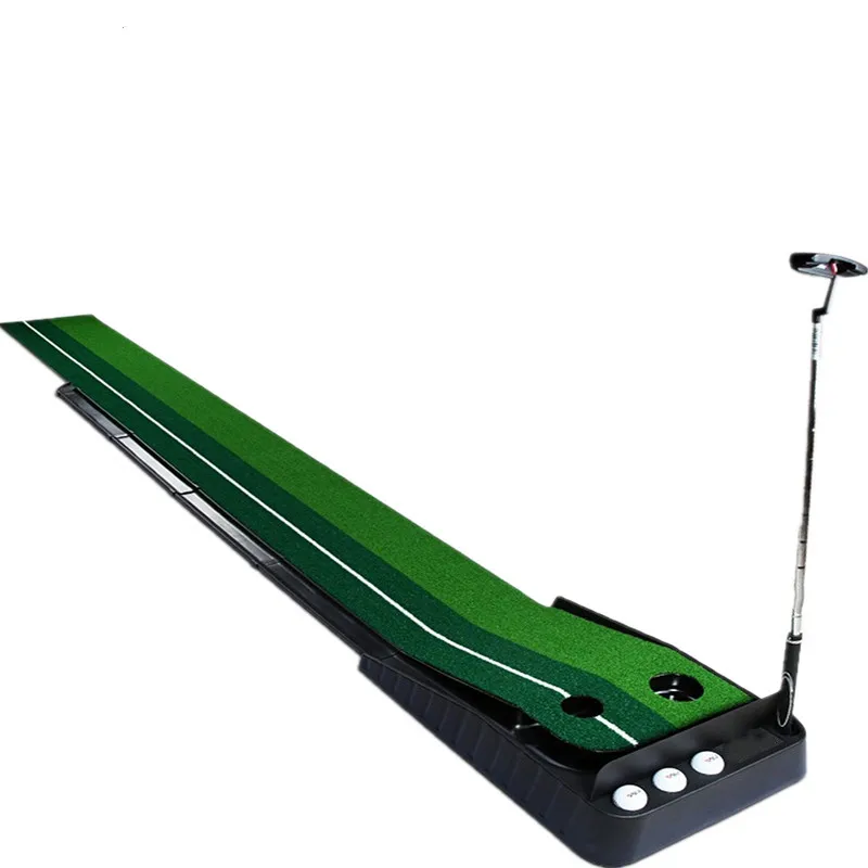 Outdoor Training Tool Golf Putting Mat 2.5m 3m Driving Trainer Putter Practice Pad Chipping Hitting Carpet Green