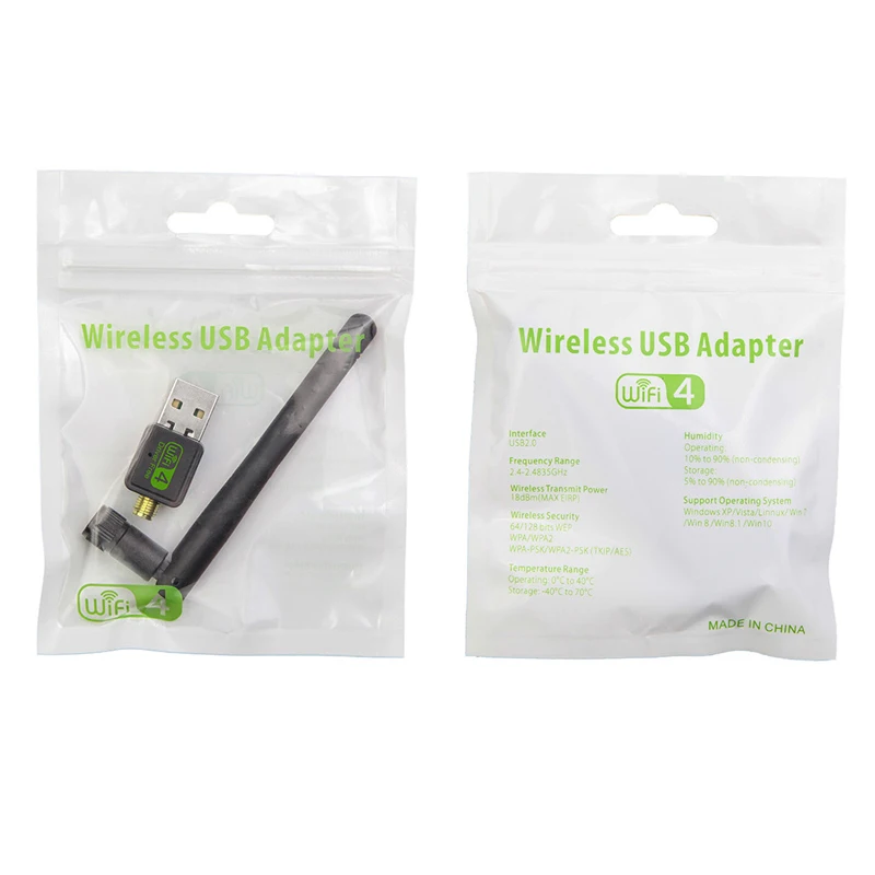 

Wireless USB Wifi Adapter 2.4Ghz Wi-fi Receiver Dongles 150Mbps/300Mbps Free Driver Ethernet for pc desktops computers notebooks
