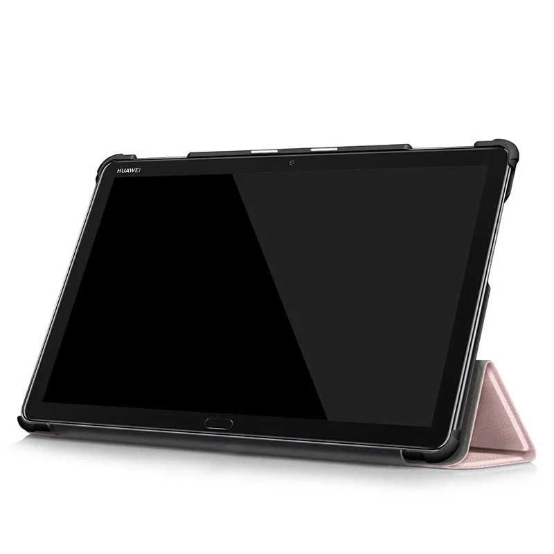 Чехол для Huawei MediaPad M5 Lite 10 BAH2-W19/L09/W09 Ультратонкий чехол-подставка из искусственной кожи для медиа-планшета M5 Lite 10,1"