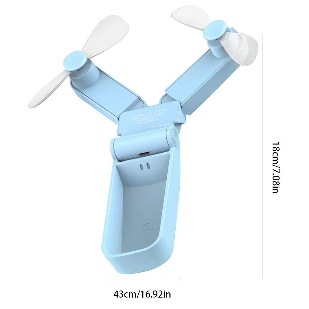 

Usb Mini Fold Fan Electric Portable Hold Small Air Cooler Originality Charging Household Electrical Appliances Desktop Ventilado