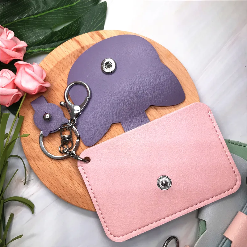 Милая кошка из искусственной кожи Женский держатель для карт чехол студенческой