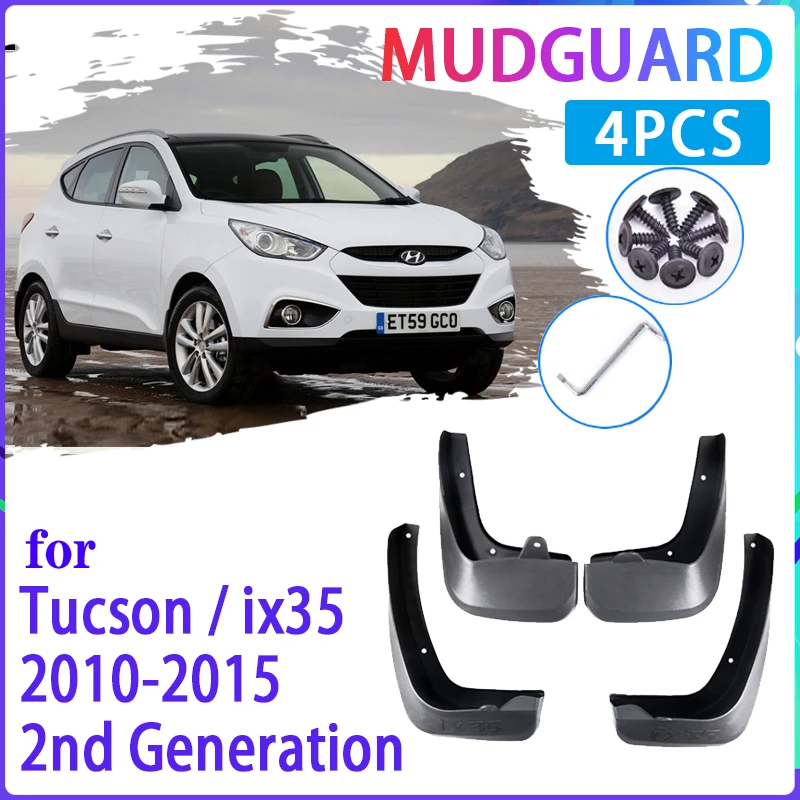 4 шт. Автомобильные Брызговики для Hyundai Tucson ix35 LM 2010 2011 2012 2013 2015 | Автомобили и