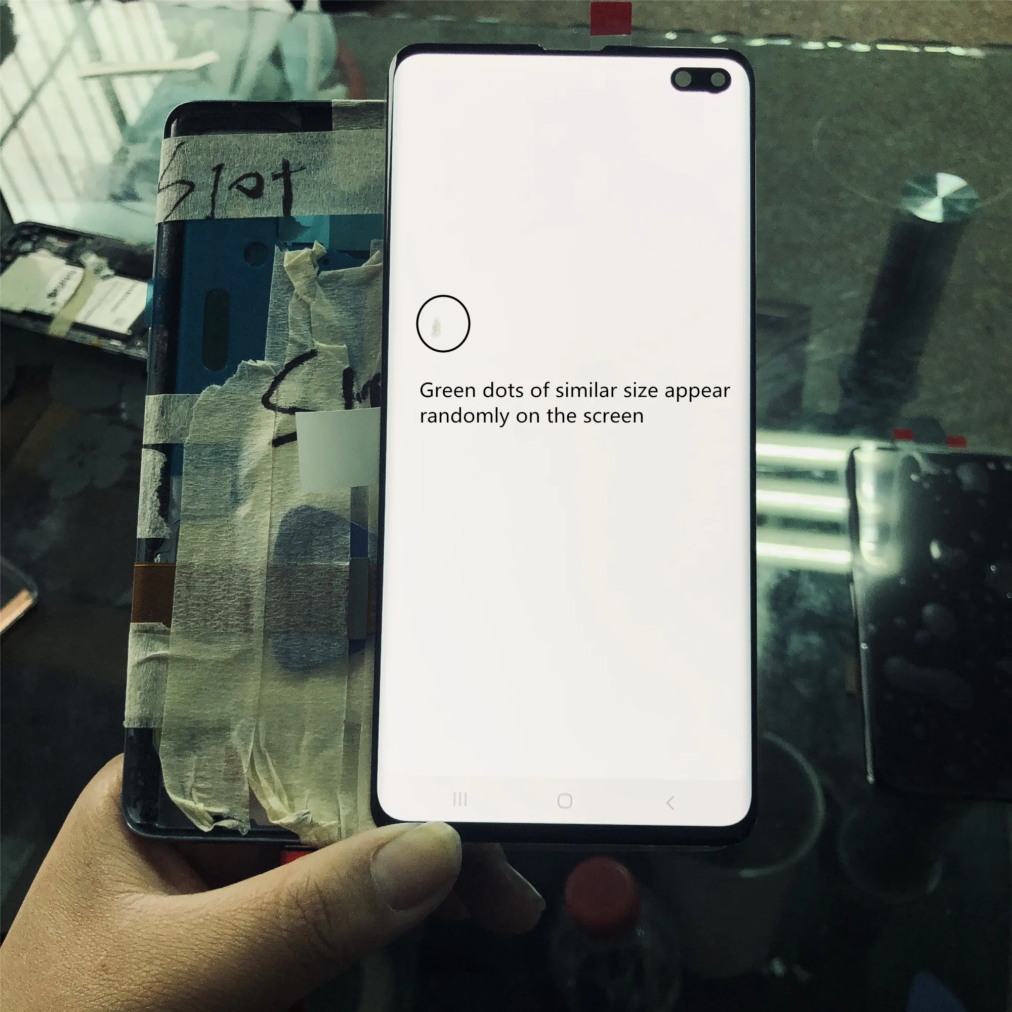 100% супер AMOLED ЖК дисплей для SAMSUNG Galaxy S10 Plus + G9750 G975F сенсорный экран дигитайзер в