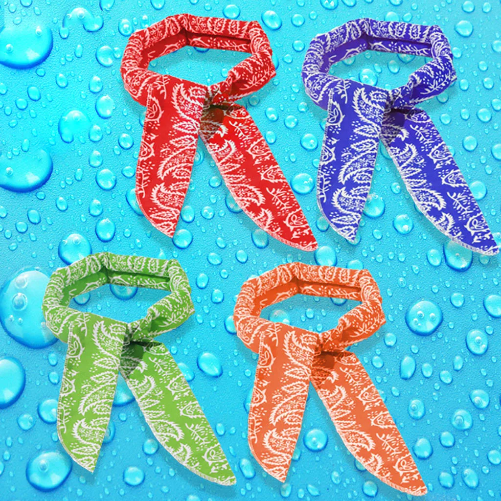 Женская спортивная повязка для волос йоги охлаждающая бандана тела шарф на