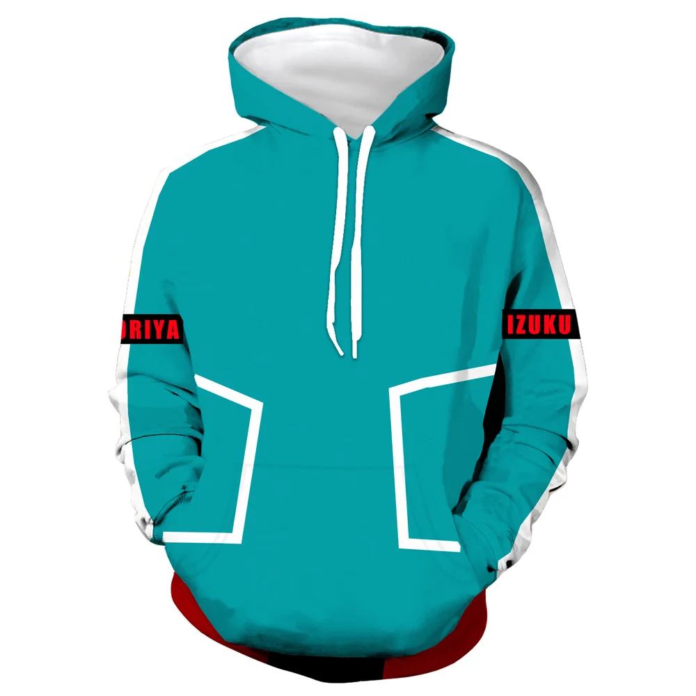 

My Hero Academia Midoriya Izuku Katsuki Bakugou Hoodie Men Women Sweatshirt Jacket Pullover