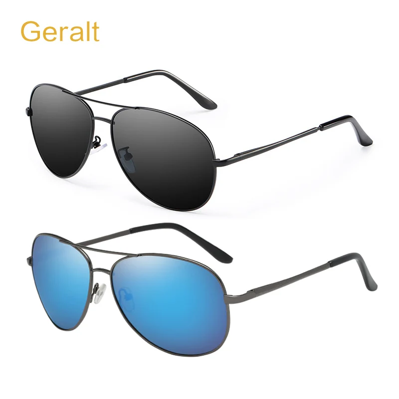 

Luxury Sunglasses Men Polarized Uv400 High Quality Driving Sun Glasses Brand Designer Male Vintage Black Pilot Sunglasses