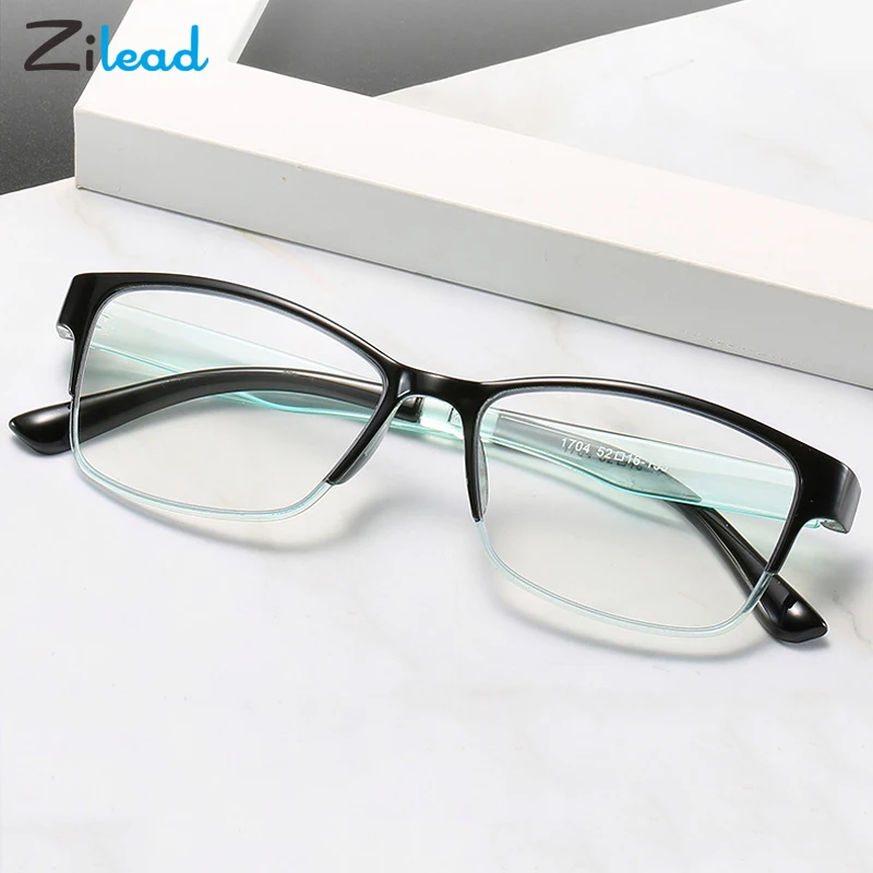 

Очки Zilead TR90 для чтения унисекс, удобные Модные оптические аксессуары для работы с компьютером, с защитой от сисветильник